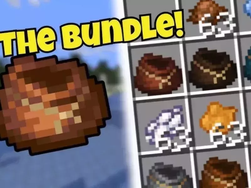 Minecraft 1.21.41 - Hệ thống Bundles