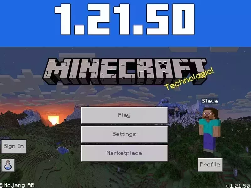 Minecraft 1.21.50 - Sửa lỗi hiển thị, âm thanh và chế tạo