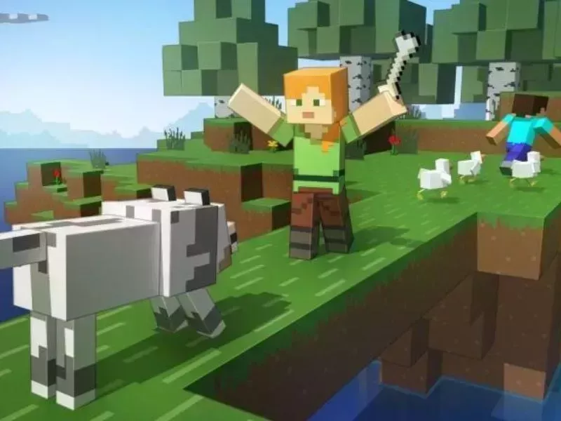 Cửa tự động Minecraft - Vật liệu cần có Cửa tự động Minecraft - Vật liệu cần có