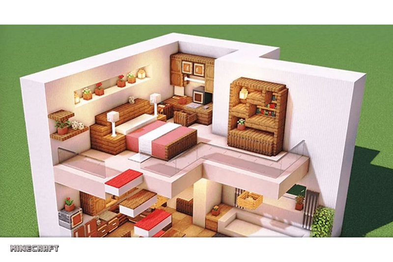 Hopper Minecraft - Bảng kết nối Hopper với lò nung Hopper Minecraft - Bảng kết nối Hopper với lò nung