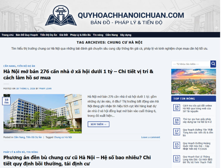 Học Cách Check Quy Hoạch Hà Nội Đời Thực