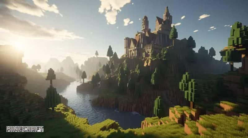 Nether Fortress Minecraft - Dấu hiệu nhận biết pháo đài từ xa Nether Fortress Minecraft - Dấu hiệu nhận biết pháo đài từ xa